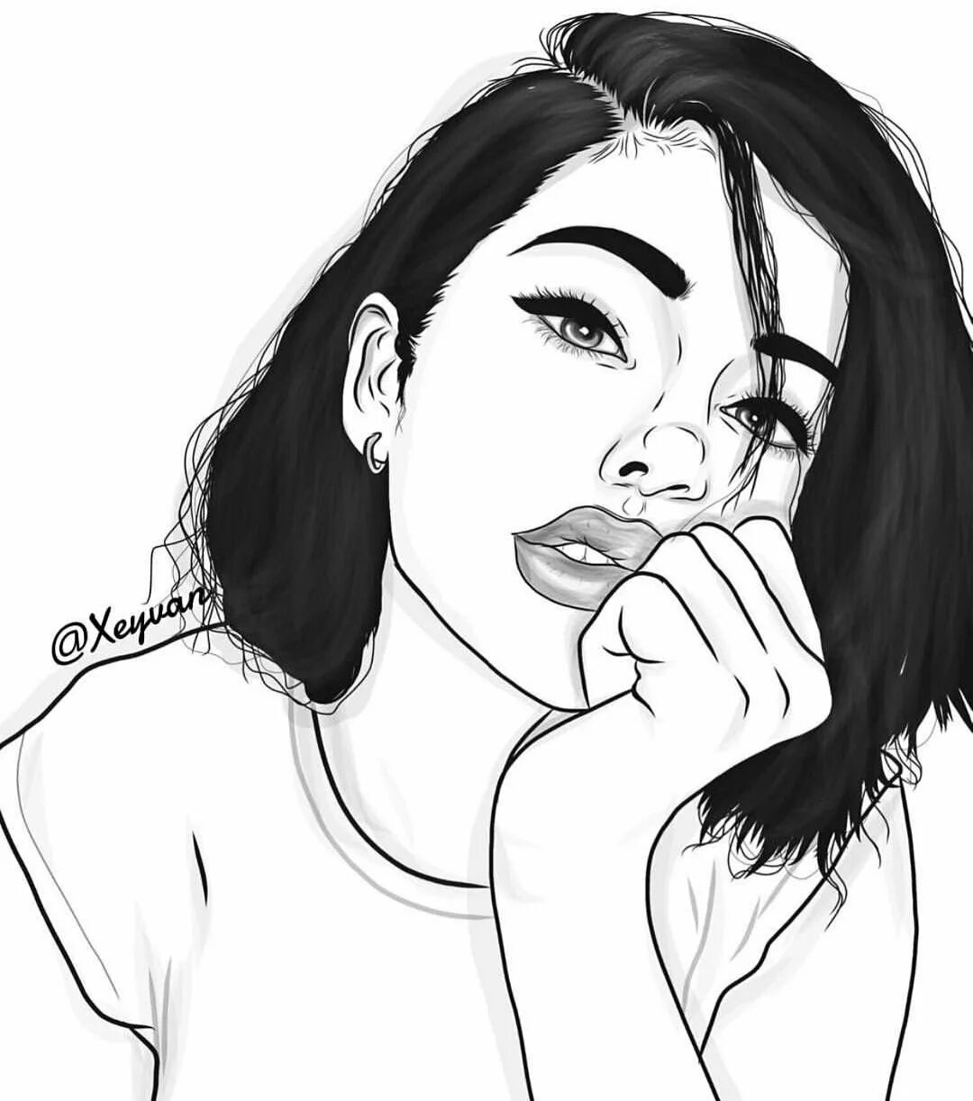 Черно белые рисунки. Рисунок белым на черном. Нарисовать девушки черные белые. Нарисовать девушки черные белые. Рисунки чёрно белые девушки.