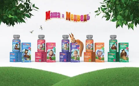 Витамины маша и медведь