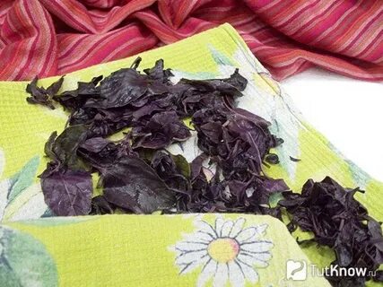 Вяленый базилик
