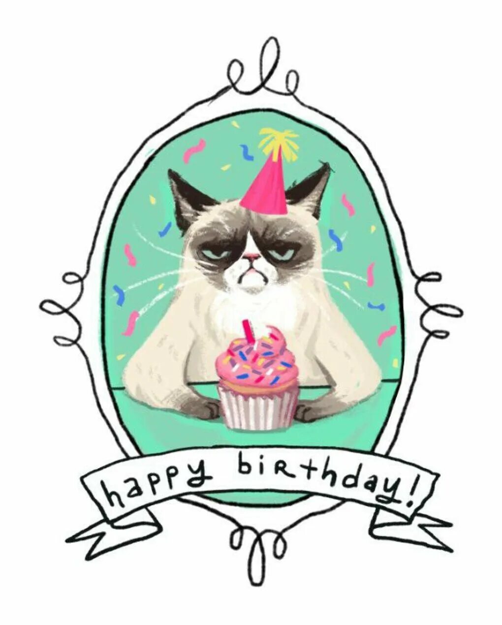 Стикеры на телефон с днем рождения. С днём рождения с котиками. Прикольные рисунки на др. Смешные рисунки на день рождения. Открытки с днём рождения с котиками.