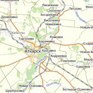 Карта даниловка волгоградская