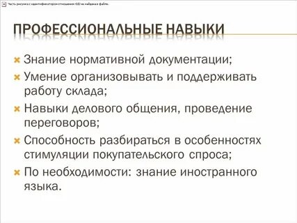Профессионализм умения навыки
