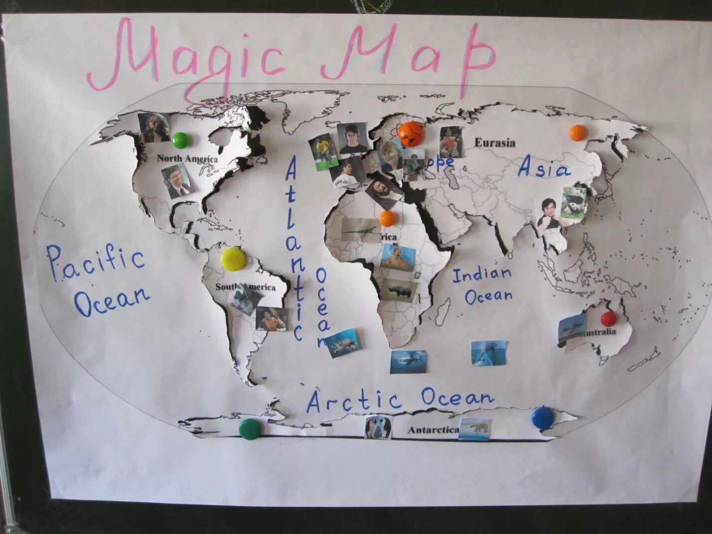 Где сделать карту свои. Карта на ватмане. География работа с картой.
