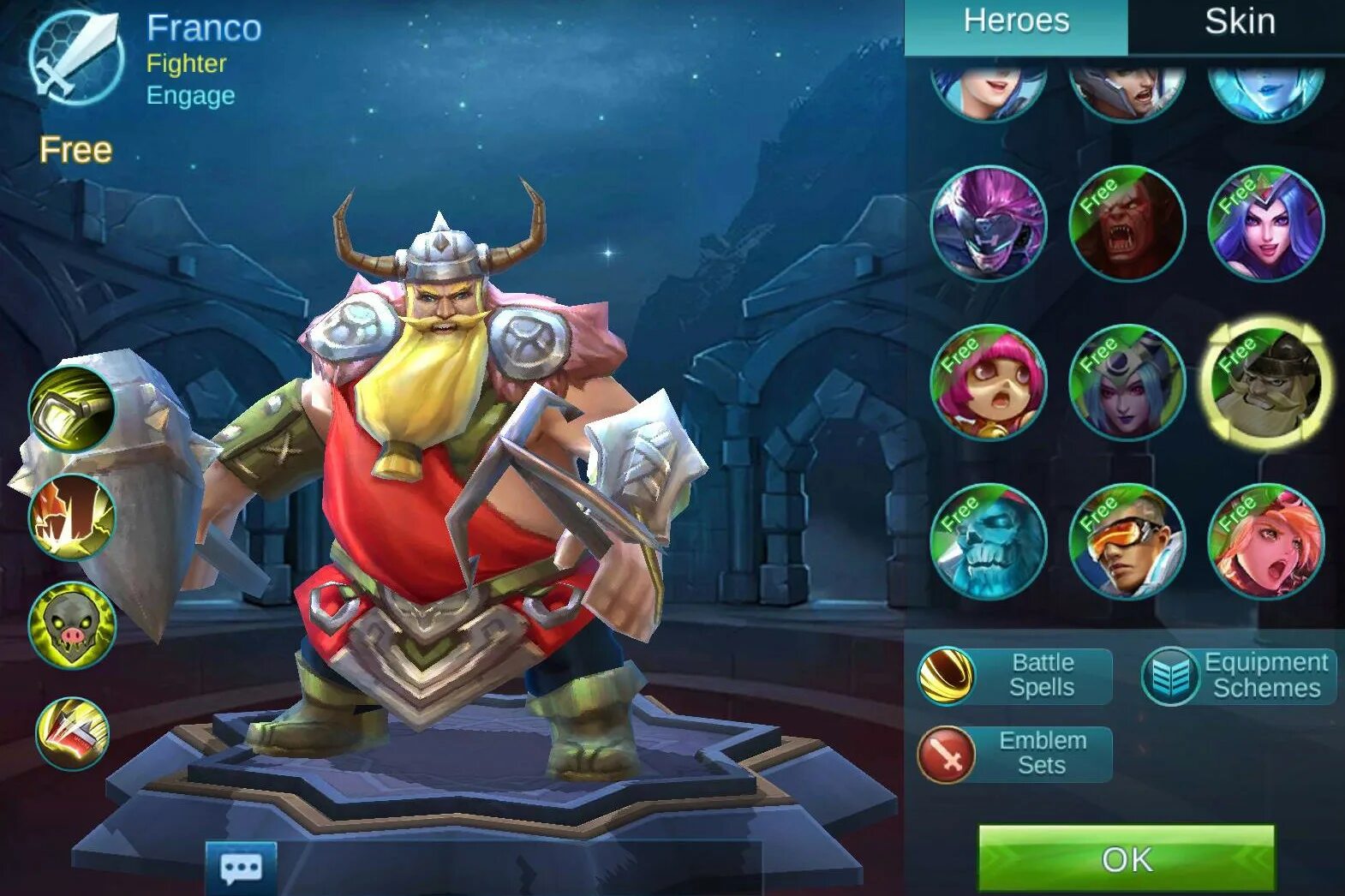 Франко mobile Legends. Mobile Legends ПУДЖ. Mobile Legends Франко Легенда скин. Франко мобайл легенд ПУДЖ. Легендарная 26