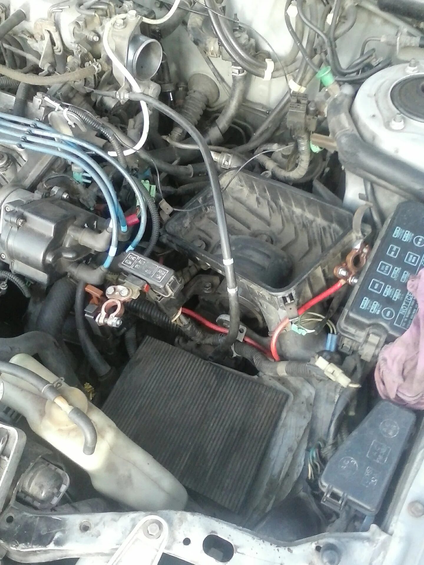 Тойота спринтер кариб как снять стартер Проблема АКПП Toyota Sprinter Carib (111), 1,8 л, 1997 года поломка DRIVE2
