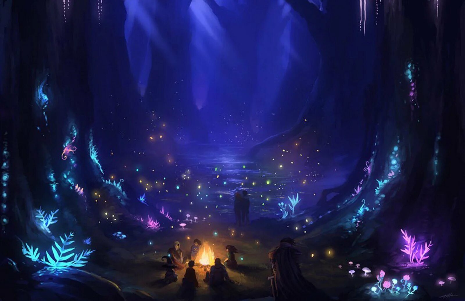 Гирлянда в руках. Мистические пейзажи. Магия природы. Космос фэнтези. Мир таинственных огней песня.