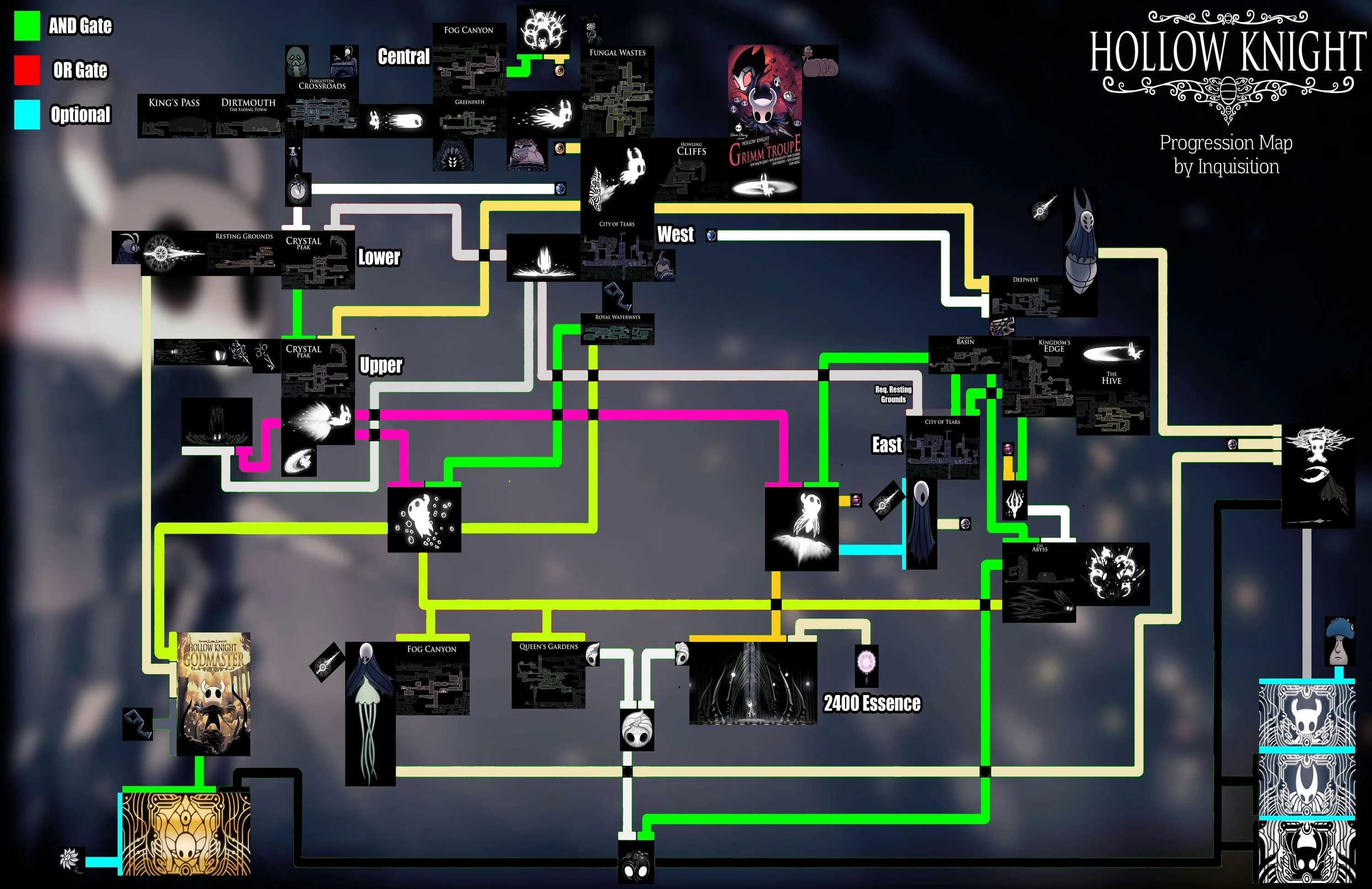 Холоу Найт карта зелёной тропы. Сады королевы Hollow Knight карта. Зелёная тропа Hollow Knight карта. Деревья грез Hollow Knight карта.