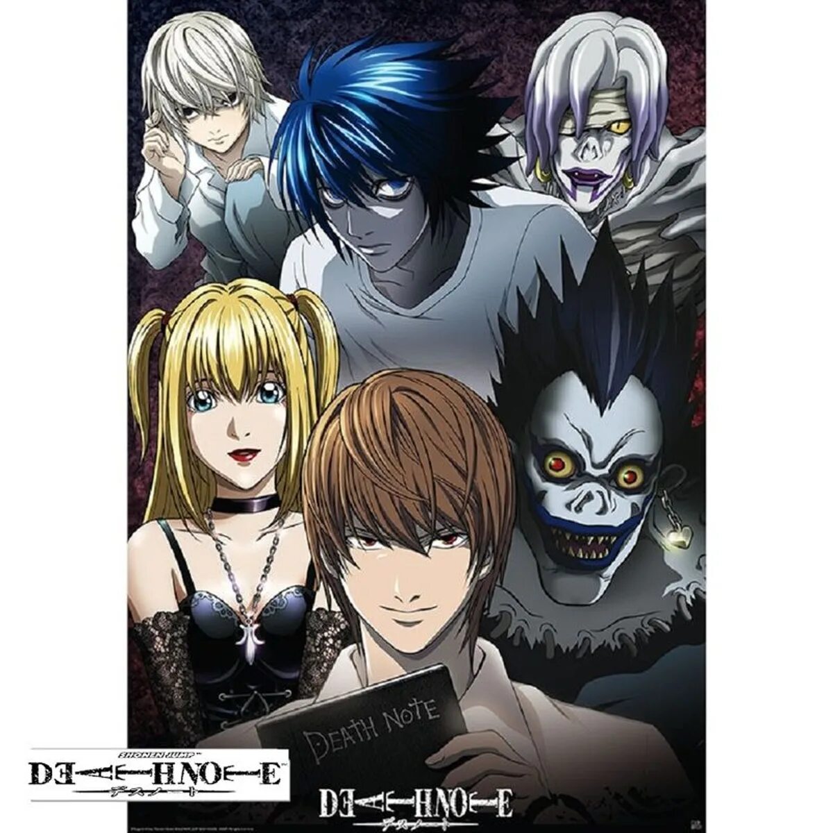 Тетрадь смерти смерть главного героя. Death Note персонажи.