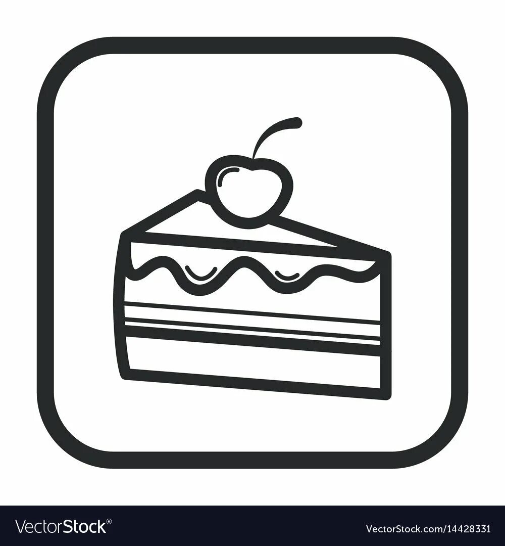 Иконка тортик. Кусок торта. Кусок торта вектор. Кусок торта иконка. Кусок торта на тарелке рисунок