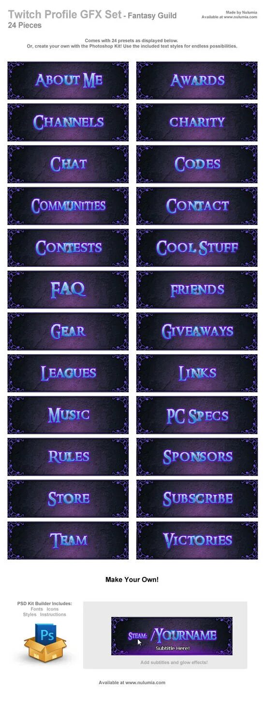 Share your twitch identity