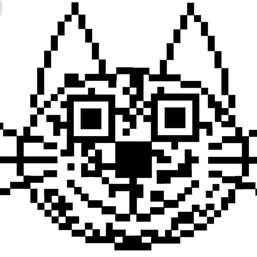 Qr кот. Qr кот кот. qr код рисунок прикол. qr котик картинка прикол.