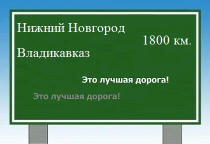 Нижний новгород владикавказ