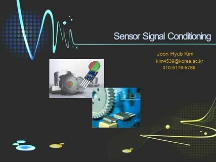 Sensor signal