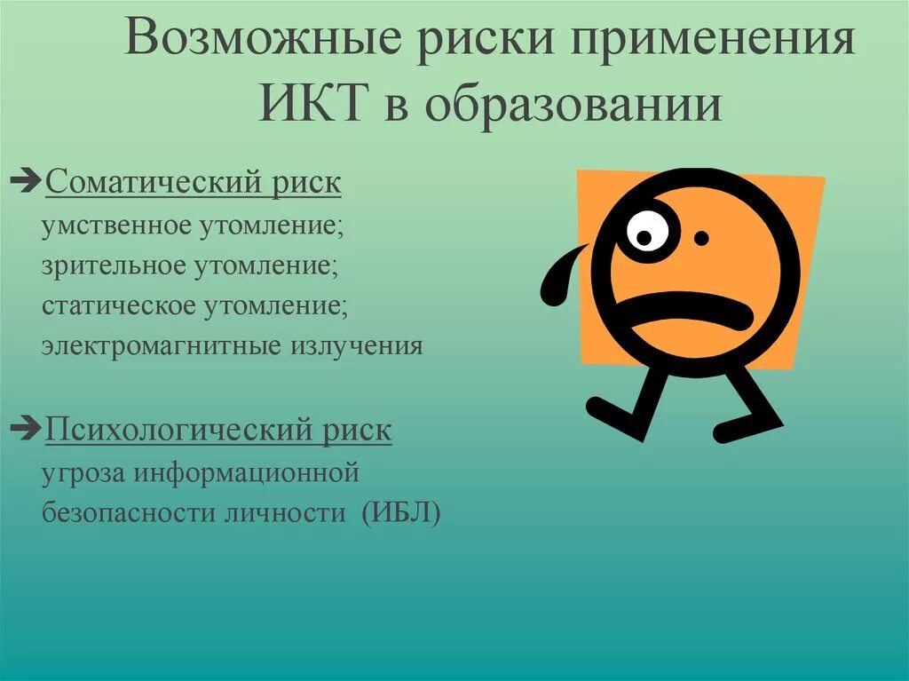 Экономические угрозы связанные с использованием икт. Икт в образовании. риски использования икт. положительные стороны икт. отрицательные последствия использования икт в образовании.