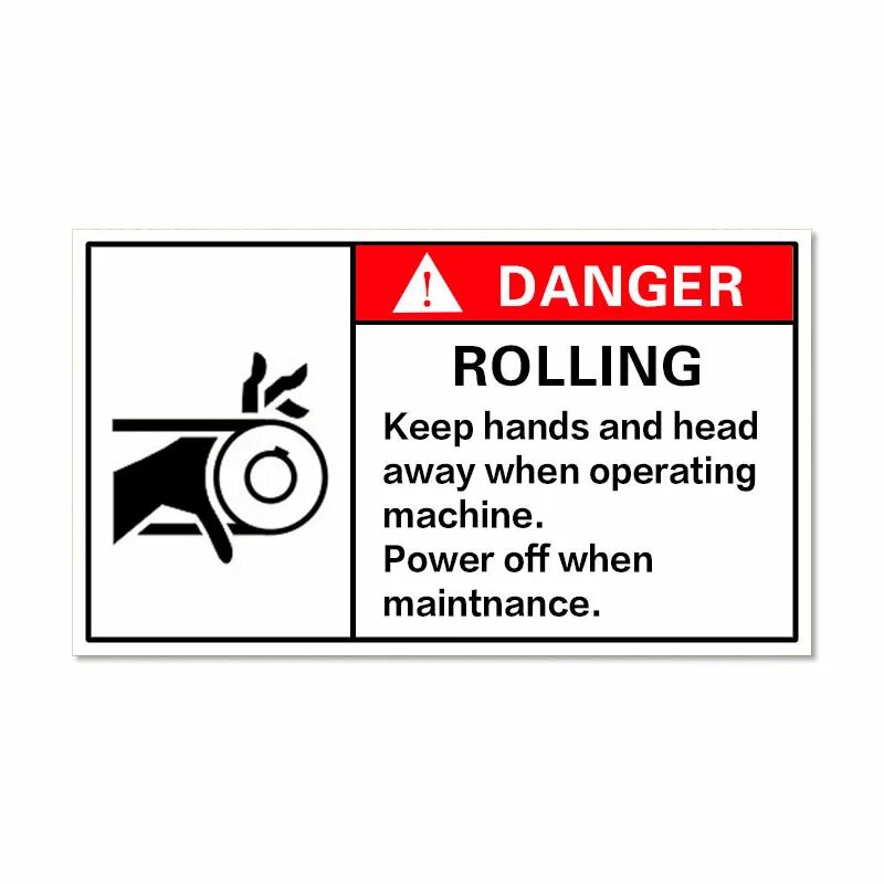 Keep rolling. Знаки machinery operating. danger keep hands clear. gas safety standards. вагинальный тестер safety sticker.