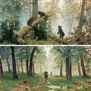 Какие картины писал