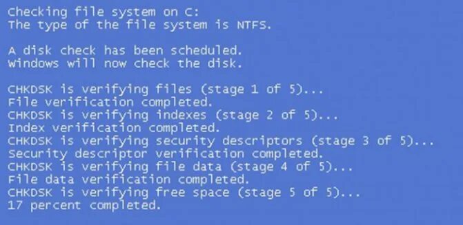Ntfs windows 10. Chkdsk при загрузке. чекинг файл систем. ошибка system file check. chkdsk при загрузке windows 7.