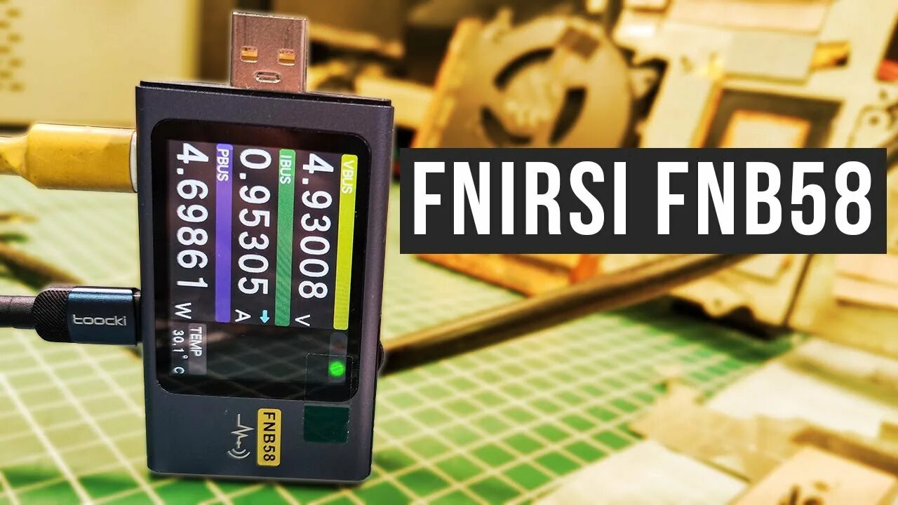 Тестер fnirsi. Usb тестер инициализации.