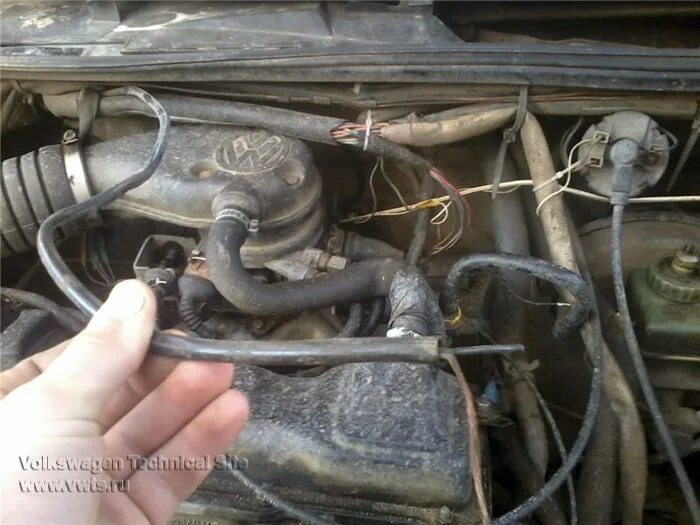Подключение Лямбда зонда - Volkswagen Passat B3, 1,8 л, 1993 года электроника DR