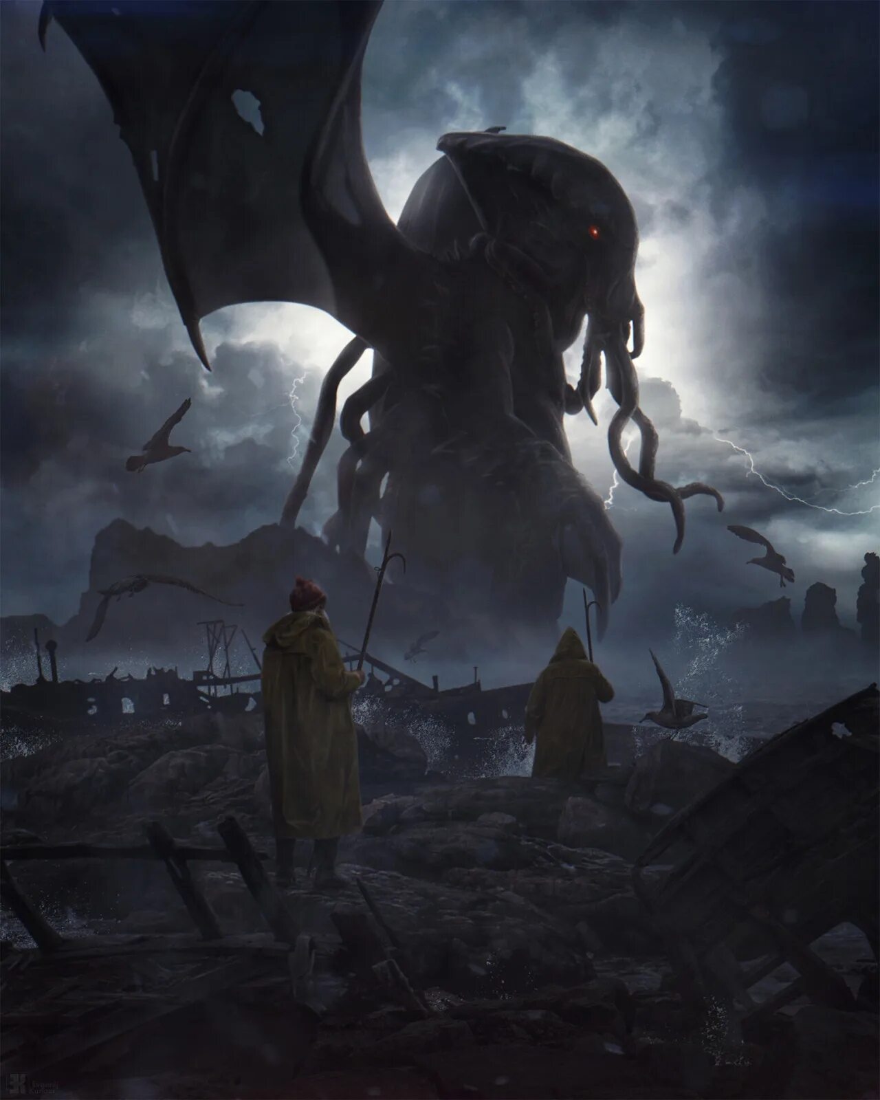 Cthulhutech скрины. Лего лавкрафт. Робот ктулху. Ктулху из любовь смерть роботы. Робот ктулху.