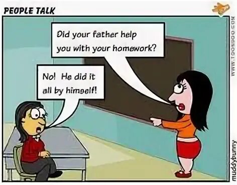 My father not to work. My father not to work