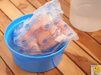 Как быстро разморозить куриное