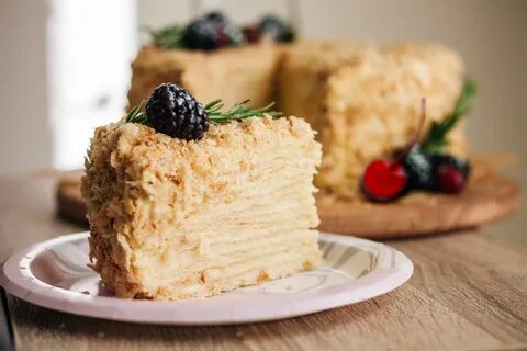 Классический вкусный наполеон