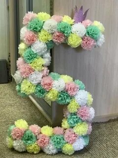 Цифры на день рождения своими руками
