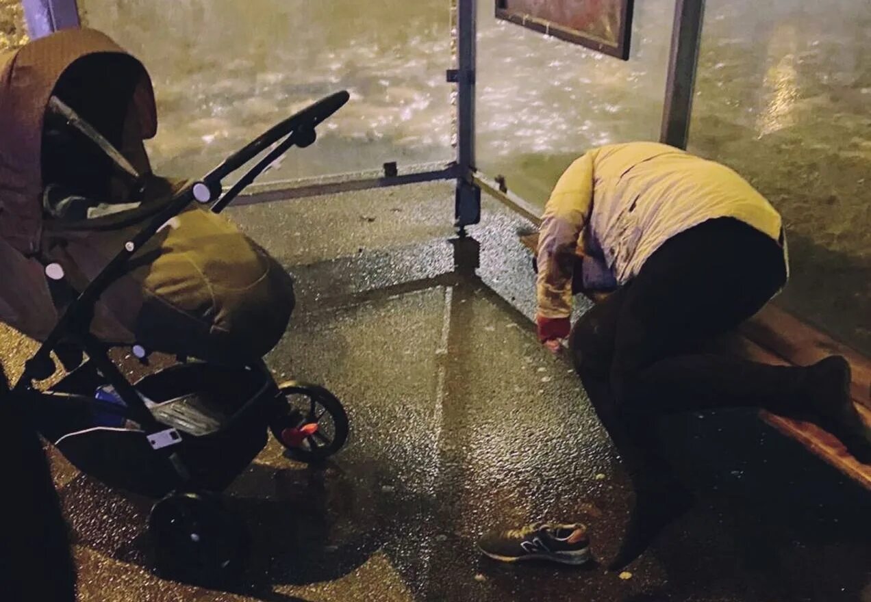 Спасли замерзшего ребенка