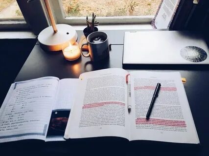 The books on my desk