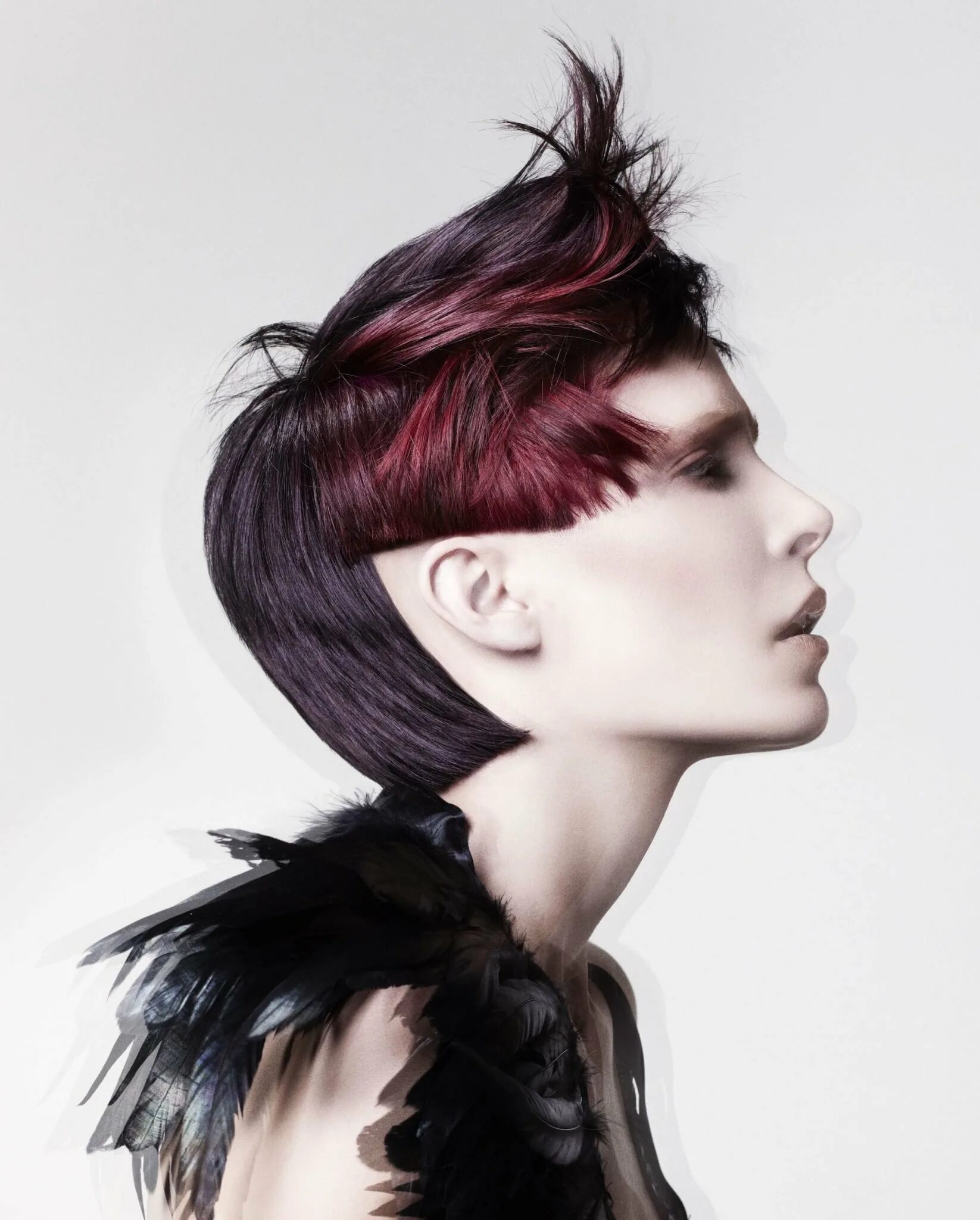 Стрижки каскад и гаврош. Креативные стрижки женские. Неоычнестрижки на длинные волосы. Каскад маллет стрижка. Каре гаврош.