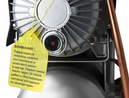 Воздух в картере компрессора