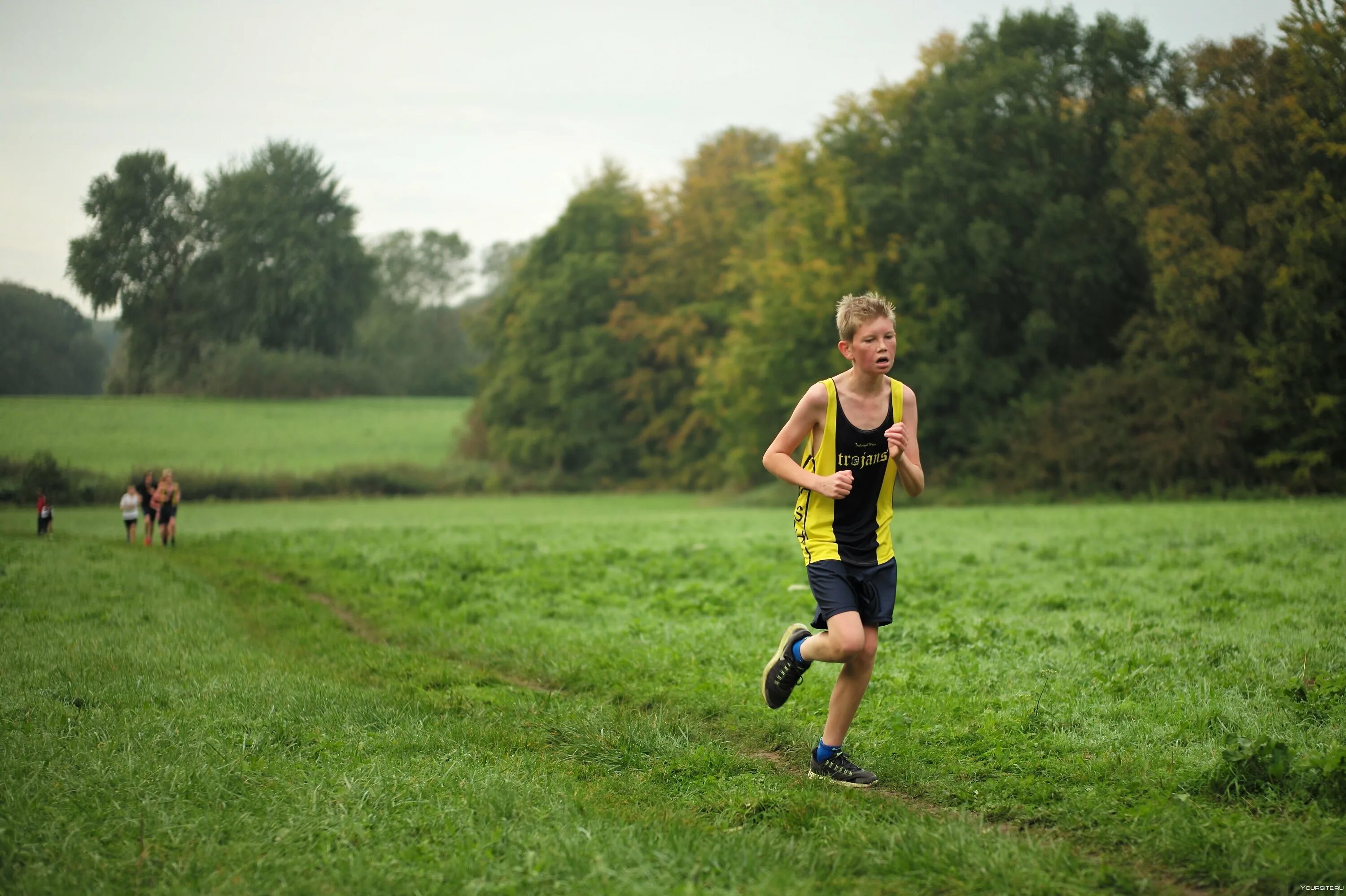 Boy is running. Boy is running. Дети на старте лёгкая атлетика. Спортивные соревнования в лесу. Мультяшные бегущий мальчик.