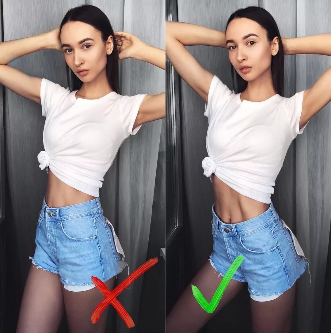 Куда девать девушке руки