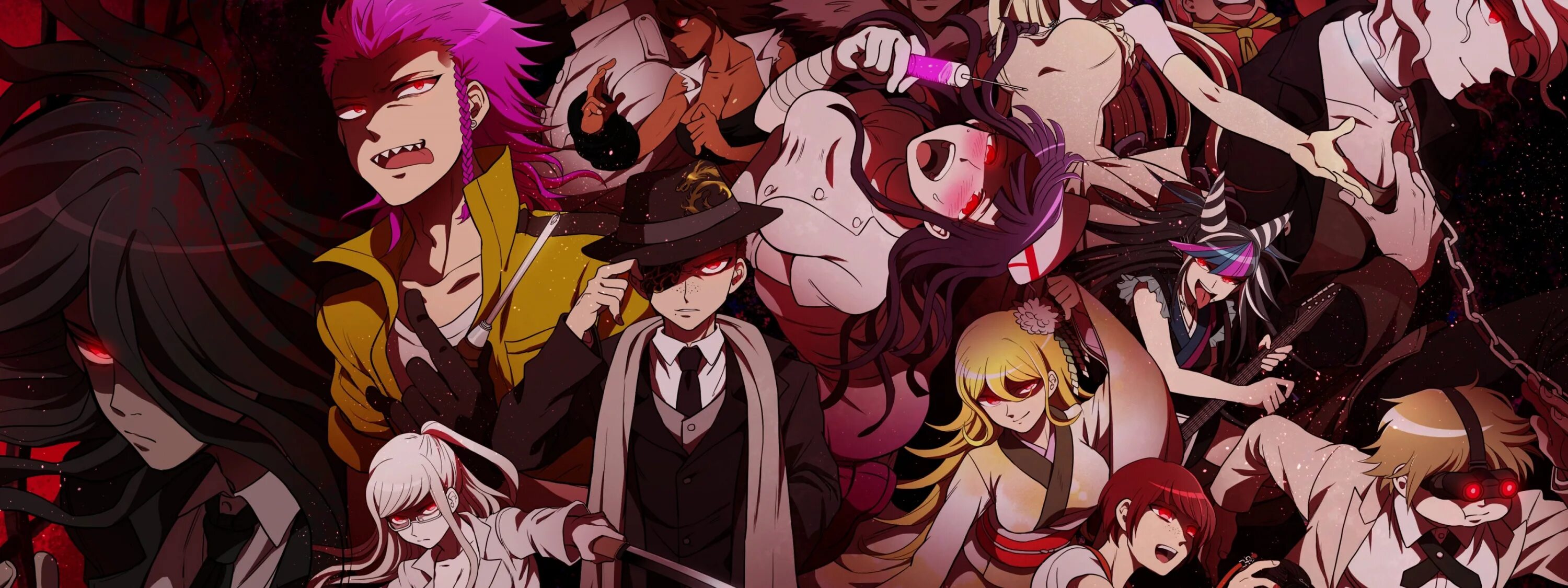 Данганронпа 2 отчаяние. Осколки отчаяния danganronpa. отряд отчаяния данганронпа. абсолютное отчаяние данганронпа.