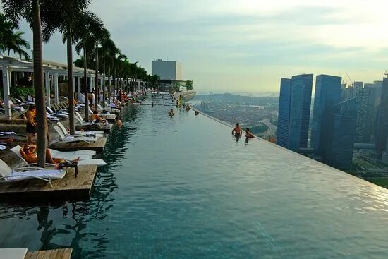 Отель Marina Bay Sands и Тропический парк Сады у Залива (Gardens by the Bay) Син