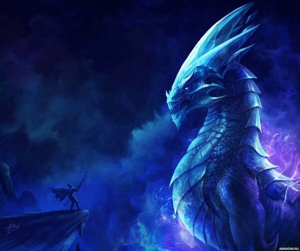 Изображение дракона. Зирнитра дракон. Ледяной дракон. Синий дракон. Красивый дракон.