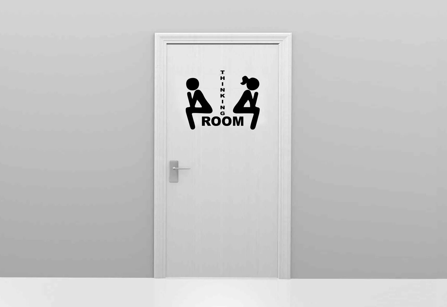 Thinking room. Thinking room. Thinking room sign. Наклейки в туалетную комнату. Thinking room.
