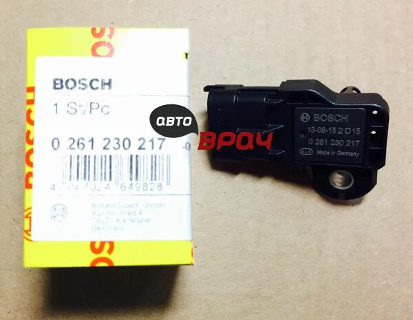 261 230 217. 261. 261 230 217. 0 261 230 217 bosch. Датчик абсолютного давления 0 261 230 217 бош.