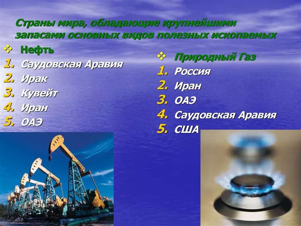 Нефть и природный ГАЗ. Природные ресурсы ГАЗ. Топливные полезные ископаемые страны. Природные ресурсы нефть ГАЗ.
