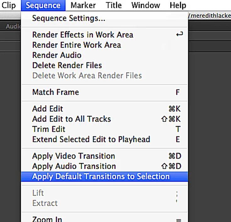 Apply defaults. Premiere Pro apply default Transition. Sequence settings Adobe Premiere на русском. Tracker Premiere. Default Transition in Path 302.