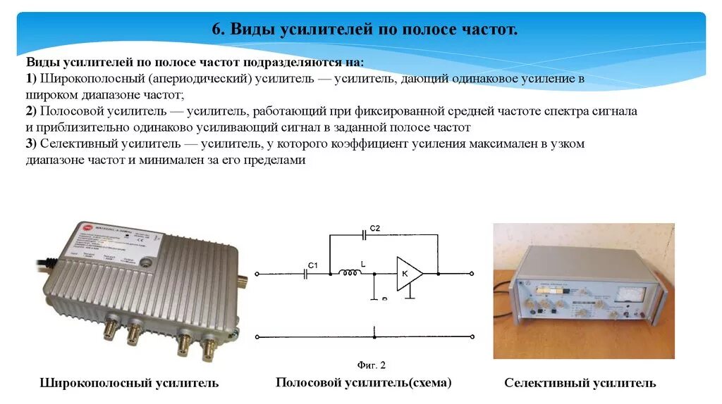 В качестве усилителя используют. Электронный усилитель звуковой частоты. Классификация и типы электронных усилителей. Широкополосный (апериодический) усилитель. Принцип работы усилителей высоких частот.