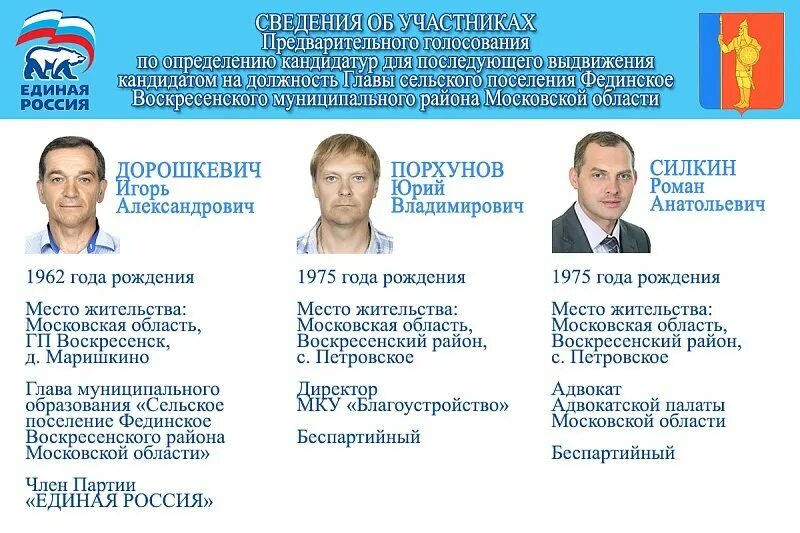 Как узнать кандидатов по своему участку