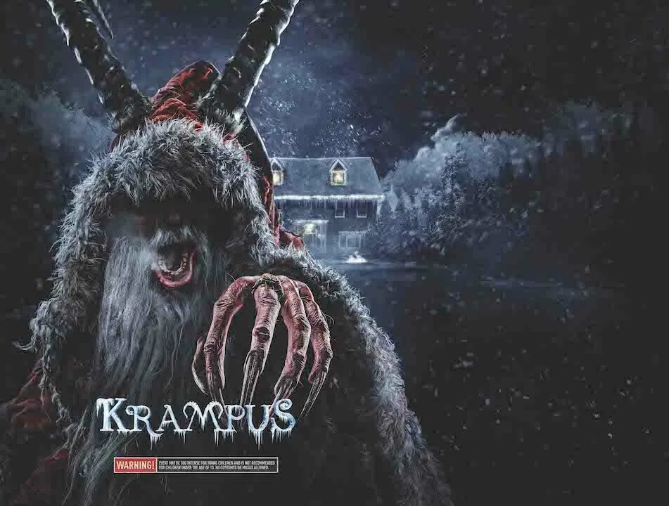 Voices of the void крампус. Крампус демон рождества. рождественский демон крампус.