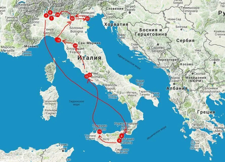 Бари расстояние. Портофино на карте Италии. Город Портофино в Италии на карте. Сицилия на карте Италии.