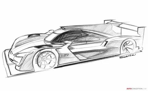 Рисунки гоночных автомобилей