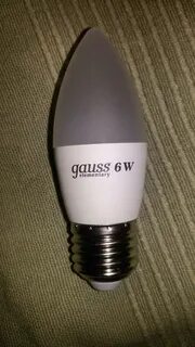 Лампа gauss 6w elementary