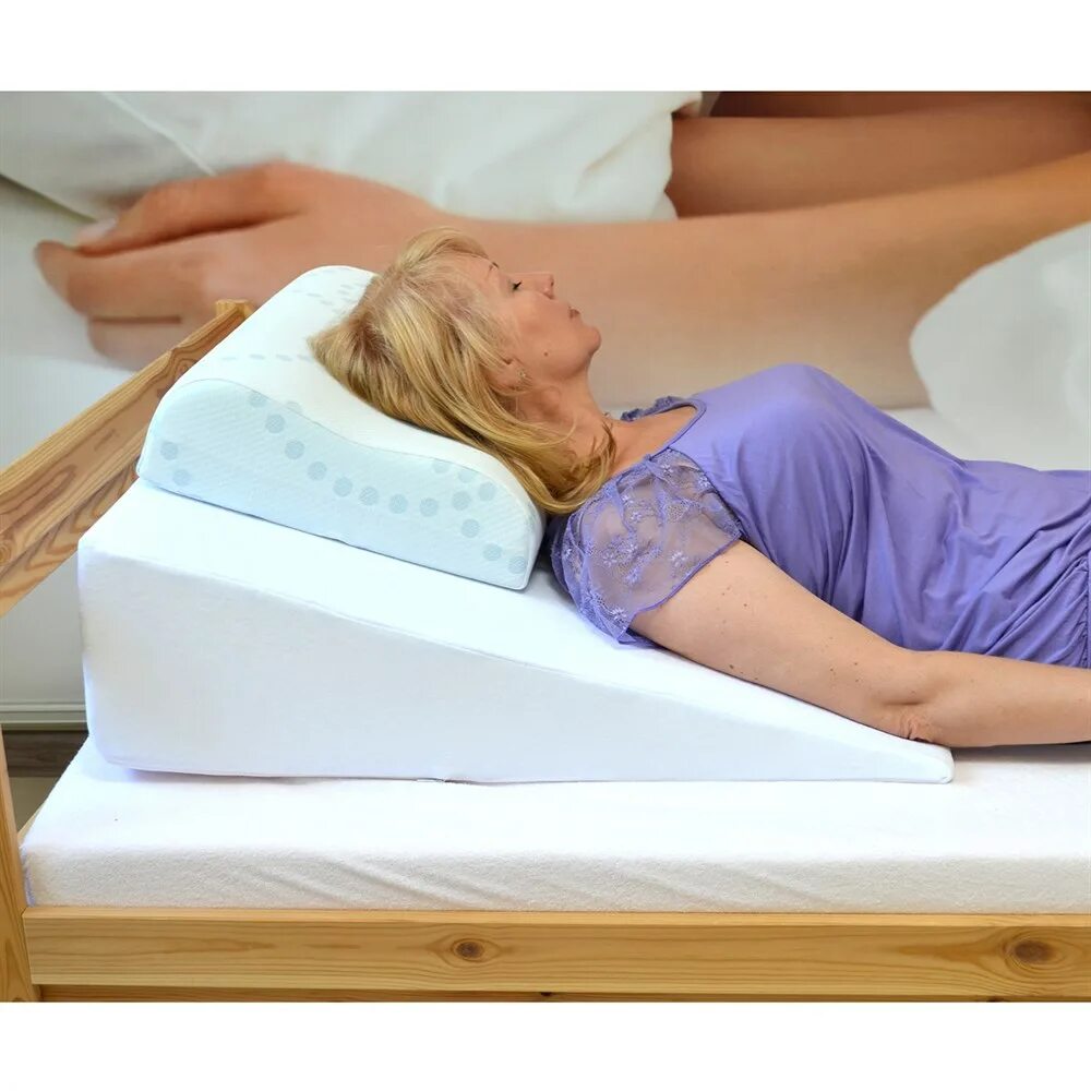 Ортопедическая подушка при гэрб. Подушка для сна при рефлюксе. Клиновидная подушка гэрб. Подушка для сна при рефлюксе. Терапевтическая клиновидная подушка medcline.