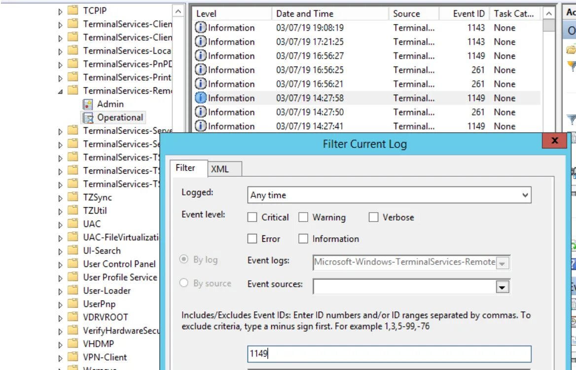 Terminal log. Коды событий Windows. Сбор EVENTLOG Windows. Логи в терминале.