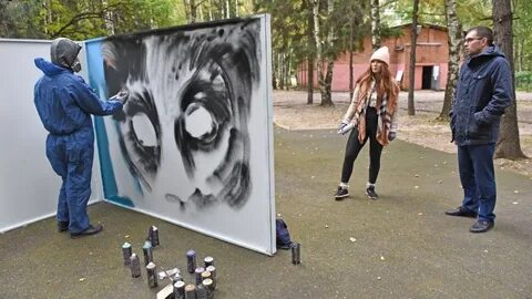 Место где рисуют